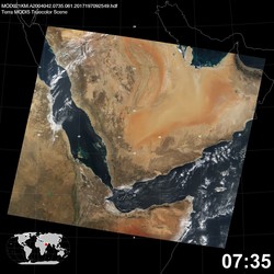 Level 1B Image at: 0735 UTC