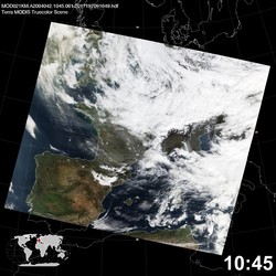 Level 1B Image at: 1045 UTC