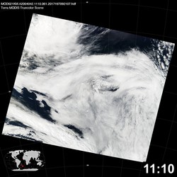 Level 1B Image at: 1110 UTC