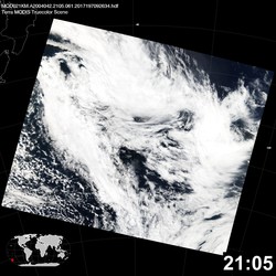 Level 1B Image at: 2105 UTC