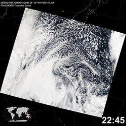 Level 1B Image at: 2245 UTC