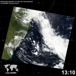 Level 1B Image at: 1310 UTC