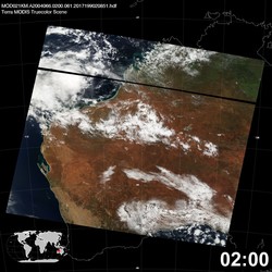 Level 1B Image at: 0200 UTC