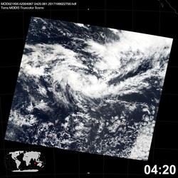 Level 1B Image at: 0420 UTC