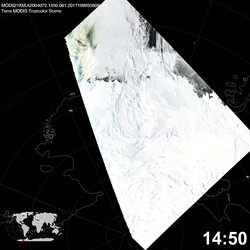 Level 1B Image at: 1450 UTC