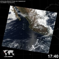 Level 1B Image at: 1740 UTC