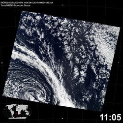 Level 1B Image at: 1105 UTC