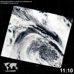 Level 1B Image at: 1110 UTC