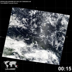 Level 1B Image at: 0015 UTC