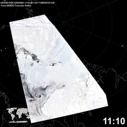 Level 1B Image at: 1110 UTC