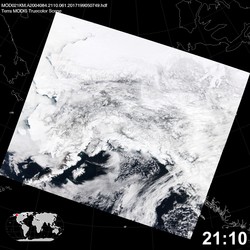 Level 1B Image at: 2110 UTC