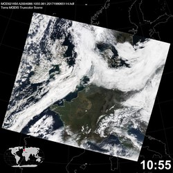 Level 1B Image at: 1055 UTC