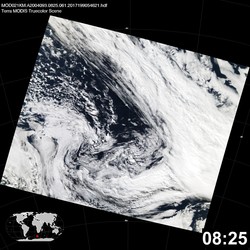 Level 1B Image at: 0825 UTC