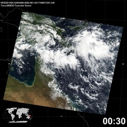 Level 1B Image at: 0030 UTC