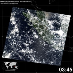 Level 1B Image at: 0345 UTC