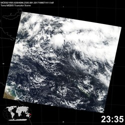 Level 1B Image at: 2335 UTC