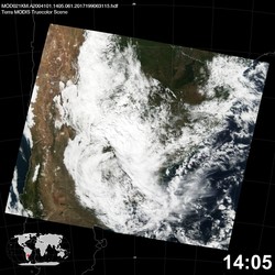 Level 1B Image at: 1405 UTC