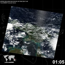 Level 1B Image at: 0105 UTC