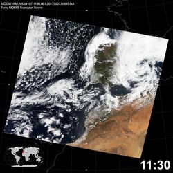 Level 1B Image at: 1130 UTC