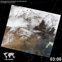 Level 1B Image at: 0300 UTC