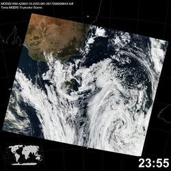 Level 1B Image at: 2355 UTC