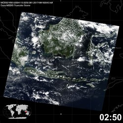 Level 1B Image at: 0250 UTC