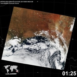 Level 1B Image at: 0125 UTC