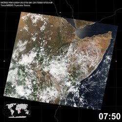 Level 1B Image at: 0750 UTC