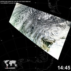 Level 1B Image at: 1445 UTC