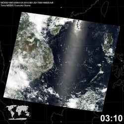 Level 1B Image at: 0310 UTC