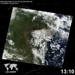 Level 1B Image at: 1310 UTC