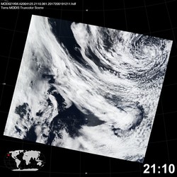 Level 1B Image at: 2110 UTC