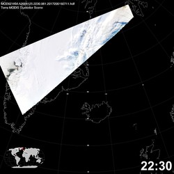 Level 1B Image at: 2230 UTC