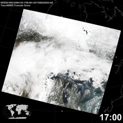 Level 1B Image at: 1700 UTC