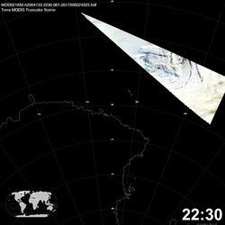 Level 1B Image at: 2230 UTC