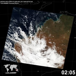 Level 1B Image at: 0205 UTC