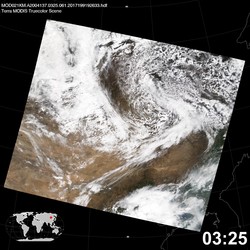 Level 1B Image at: 0325 UTC