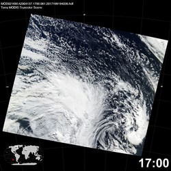 Level 1B Image at: 1700 UTC