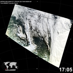 Level 1B Image at: 1705 UTC