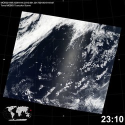 Level 1B Image at: 2310 UTC