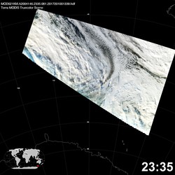 Level 1B Image at: 2335 UTC