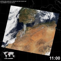 Level 1B Image at: 1100 UTC