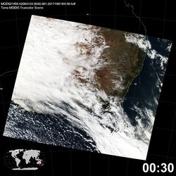 Level 1B Image at: 0030 UTC