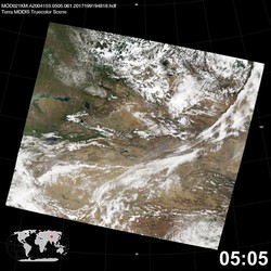 Level 1B Image at: 0505 UTC