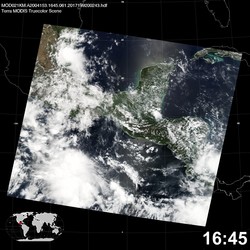 Level 1B Image at: 1645 UTC