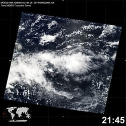 Level 1B Image at: 2145 UTC