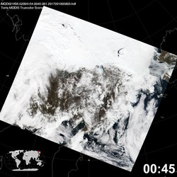 Level 1B Image at: 0045 UTC