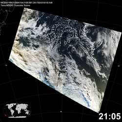 Level 1B Image at: 2105 UTC