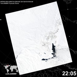 Level 1B Image at: 2205 UTC