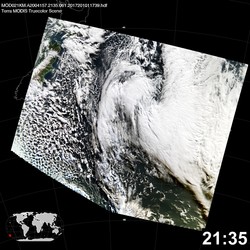 Level 1B Image at: 2135 UTC